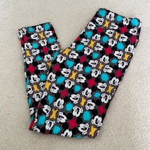 LuLaRoe Mickey OS Leggings